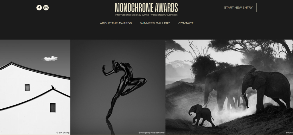 Concorsi Fotografici Novembre 2023 - Monochrome Awards 2023